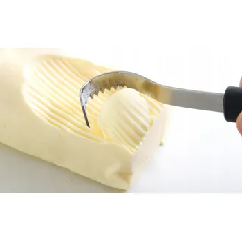 Kuchyňský nůž DEKORAČNÍ NŮŽ NA MÁSLO A SÝR Z OCELI PRO MAZÁNÍ ODOLNÝ