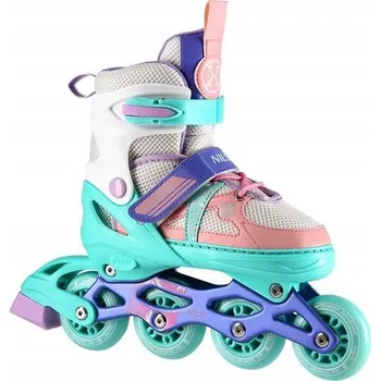 Kolečkové brusle Kolečkové Brusle Nils Extreme NJ1828A bílo-mátové S 31-34