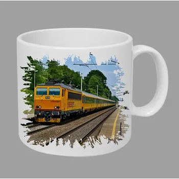 Moon River 118 REGIOJET hrnek s lokomotivou vlakem obsah 330 ml