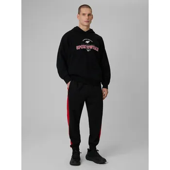 4F pánské tepláky SPMD černé, velikost XL