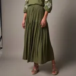 Blancheporte Dlouhá sukně s pružným pasem a metalickými vlákny