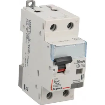 Proudový chránič Kombinovaný chránič s jističem RCBO 25A 30mA typ AC B 1P+N Legrand 410923