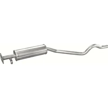 Střední díl výfuku Výfuk Polmostrów - střední tlumič - díl výfuku DAEWOO Nexia 1.5i -16V, DAEWOO Nexia 1.5i -8V, DAEWOO Nexia 1.8i (PR 05.03 [282-793])