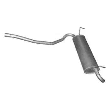 Výfukový systém Výfuk Polmostrów - zadní tlumič - díl výfuku FIAT Panda II 1.3 MJTD Turbo Diesel 4X4 (PR 07.100 [148-135])