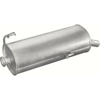 Výfukový systém Výfuk Polmostrów - zadní tlumič - díl výfuku PEUGEOT 206 1.4 HDi Turbo Diesel (PR 19.199 [190-505])