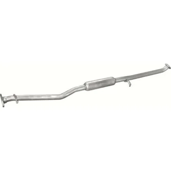 Střední díl výfuku Výfuk Polmostrów - střední tlumič - díl výfuku SUZUKI Ignis 1.3i -16V 4X2 + 4X4, SUZUKI Wagon R+ 1.3i -16V (PR 25.54 [283-381])