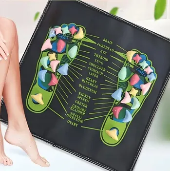 Masážní přístroj Masážní Podložka pro Akupresuru a Senzorickou Stimulaci Masážní Přístroj na Nohy a Chodidla s Hroty