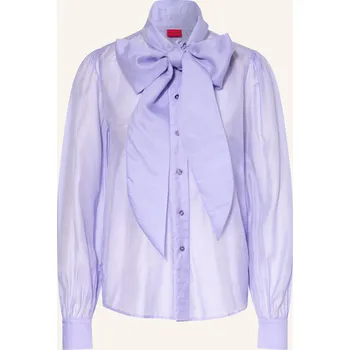 Dámská halenka Hugo Dámská Halenka S Mašlí Elegant, světle fialová, 40