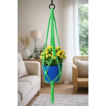 Železářství Závěs na květiny - zelená - neon (ZAV14 - zelená neon)