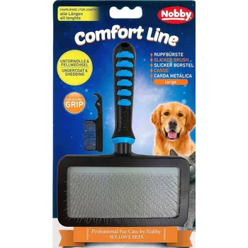 Péče o srst a drápky Kartáč hřeben pro péči o podsadu Nobby