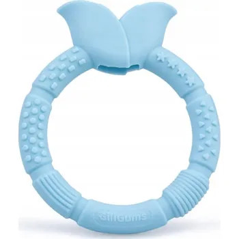 Smyslové kousátko Kytička Modrá GiliGums