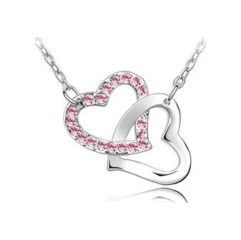 Přívěsek Přívěsek srdíčko Swarovski elements (KPSW032-2)