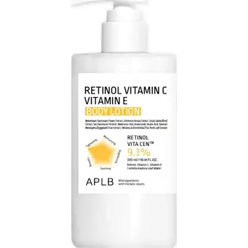 Tělové mléko APLB - Retinol Vitamin C Vitamin E Body Lotion 300ml