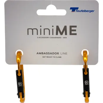 Jištění Teufelberger karabina miniME 2ks Barva: žlutá