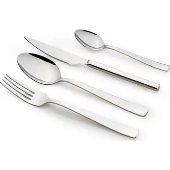 Příbor Sada 24 ks příborů Deniz stříbrná