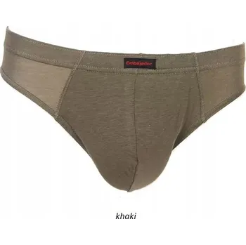 Slipy Pánské slipy Atlantic Embaj EEP-031 XL (42) khaki