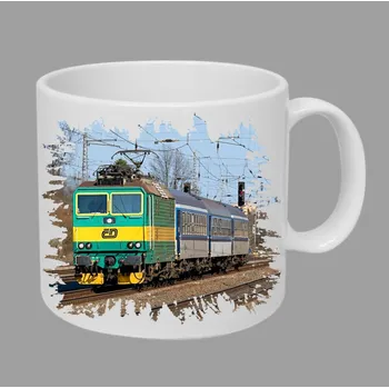 Moon River hrnek s lokomotivou vlakem 01 obsah 330 ml