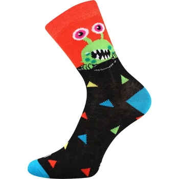 Dětské ponožky Fuski Boma - oranžová barva - ufonek (- barvy pro kluky i pro holky)