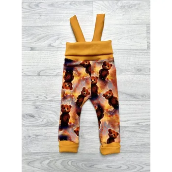 Tepláčky s traky - Méďa s medovou Velikost: 56