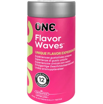 Kondom ONE Flavor Waves, 12 tasty condoms