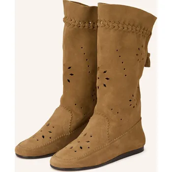 Dámské mokasíny Isabel Marant Dámské Boty Welky S Výřezy, velbloudí, 39