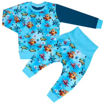 Tepláková souprava - Letadýlka (bez kapuce) Velikost: 98