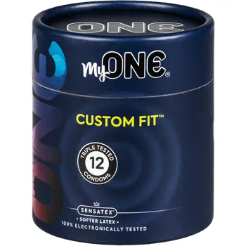Kondom MyOne Single: Custom Fit, size 64F, 12 condoms