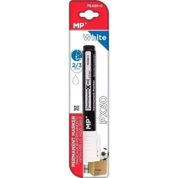 Mp Main Paper Permanentní popisovač 2,0/3,0 mm bílý