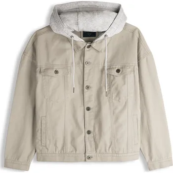 Pánská větrovka GATE Džínová bunda s odnímatelnou kapucí XL 126-0021/20