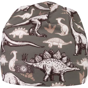 Čepice Chlapecká bavlněná ČEPICE khaki Dino BA73