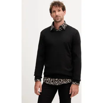 Pánský svetr Bavlněný svetr Joop! 30046902 černá 99X, vel. M