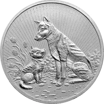 Stříbrná investiční mince Next Generation - Dingo 2 Oz 2022 Piedfort