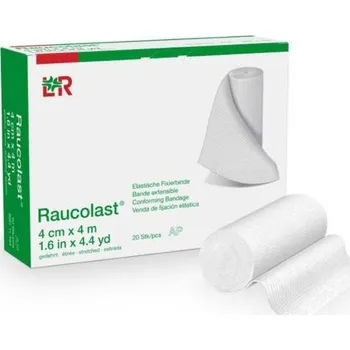 Zdravotnický materiál Lohmann & Rauscher Elastické fixační obinadlo Raucolast® varianta: 8 cm x 4 m / 20 ks