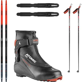 Běžky ATOMIC Pro CS s vázáním NNN + ATOMIC Redster CS JR + Hole