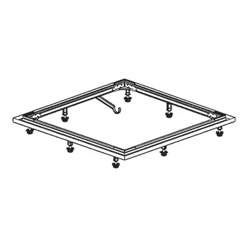 Sprchová vanička instalační rám pro sprchové vaničky 5300/12 max.90/90