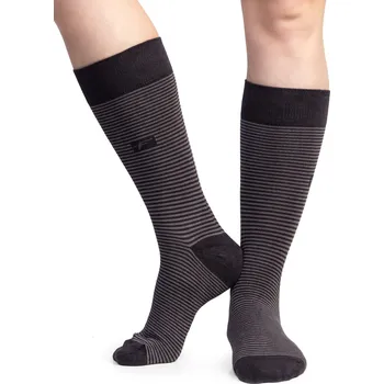 Pánská móda FERATT Pánské bambusové ponožky proužkované Velikost: 39-42