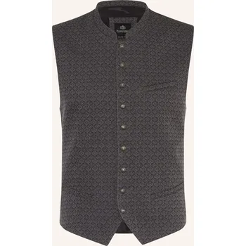 Hammerschmid Pánská Tradiční Vesta Rupert Slim Fit, tmavě...