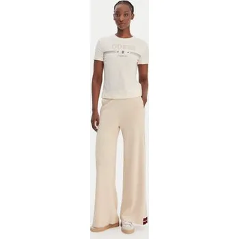 Dámské tričko Guess T-Shirt V6GI06 K2967 Écru Regular Fit XXS