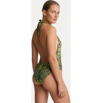 Dámské plavky Guess Jednodílné plavky E6GJ39 MC04R Zelená XL