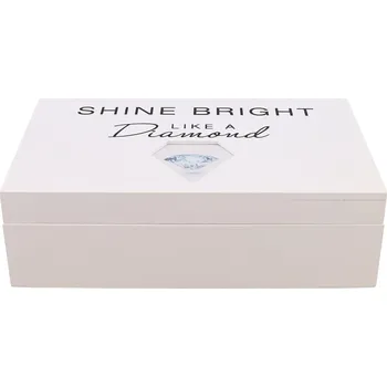 Šperkovnice Krabička šperkovnice na bižuterii se zrcadlem