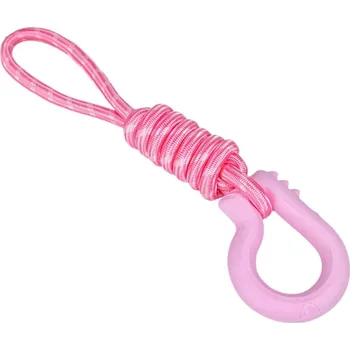 Hr.HUHU TPR plovoucí přetahovadlo lanové růžové