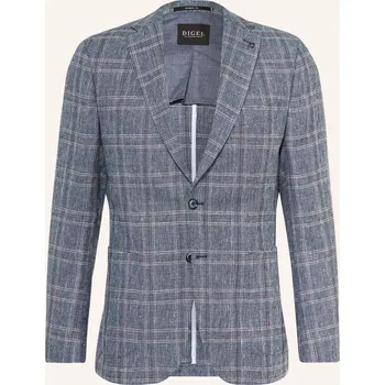 Pánské sako Digel Pánské Sako Edward Modern Fit, modrá / hnědá, 50
