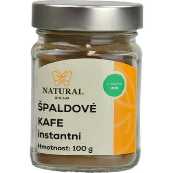 Káva Natural Jihlava Špaldové kafe instantní, 100 g