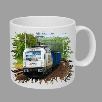 Moon River AWT 183 718 hrnek s lokomotivou vlakem obsah 330 ml