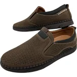 Fumai Pánské hnědé polobotky 05 Barva: Hnědá, Velikost: 45