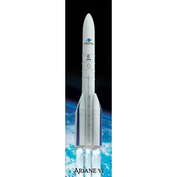 3D záložka - Ariane VI