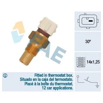 Teplotní spínač, varovná kontrolka chladiva FAE 35295