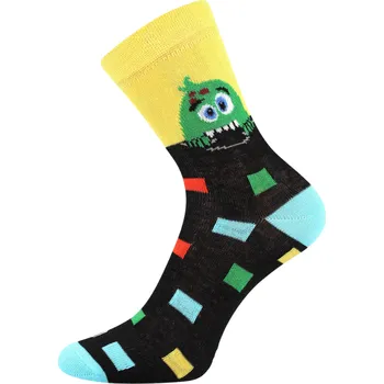 chlapecké ponožky Fuski Boma - žlutá barva - ufonek