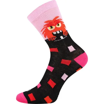 dívčí ponožky Fuski Boma - růžová barva - ufonek