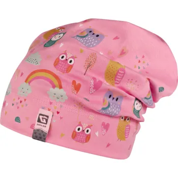 Čepice Dívčí bavlněná ČEPICE růžová Pepe Dráče